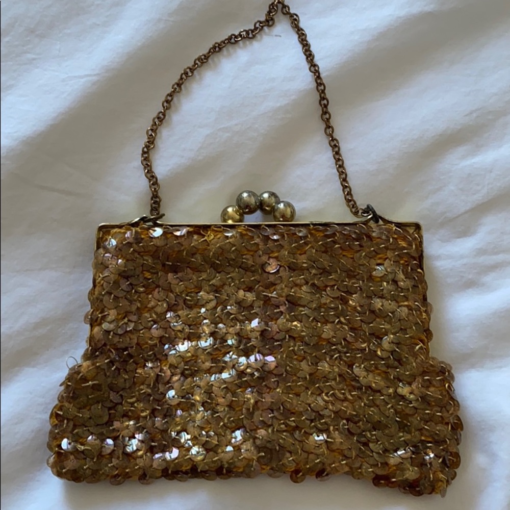 Antique sewing bag